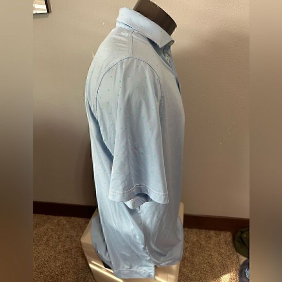 FootJoy Mens Large Short Sleeve Athletic Fit Polo - Picture 2 of 7